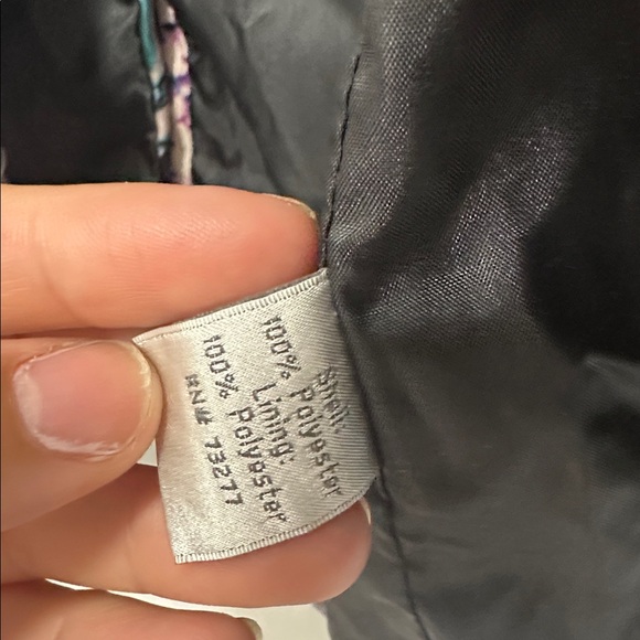 LC Lauren Conrad Multicolor Floral Blazer Black Lapel Womens 16 lined jacket - Picture 3 of 5